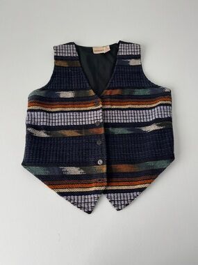 Vintage Western Boho Vest Top
